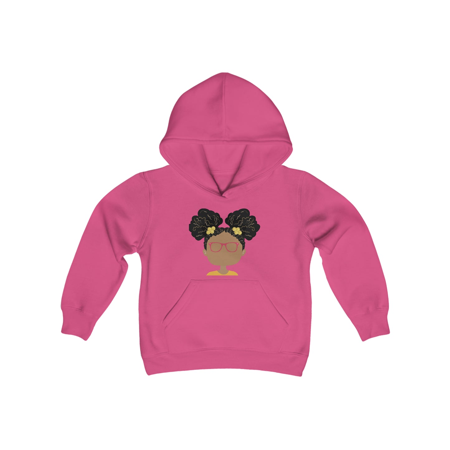 Hey, Black Girl! Youth Heavy Blend Hooded Sweatshirt