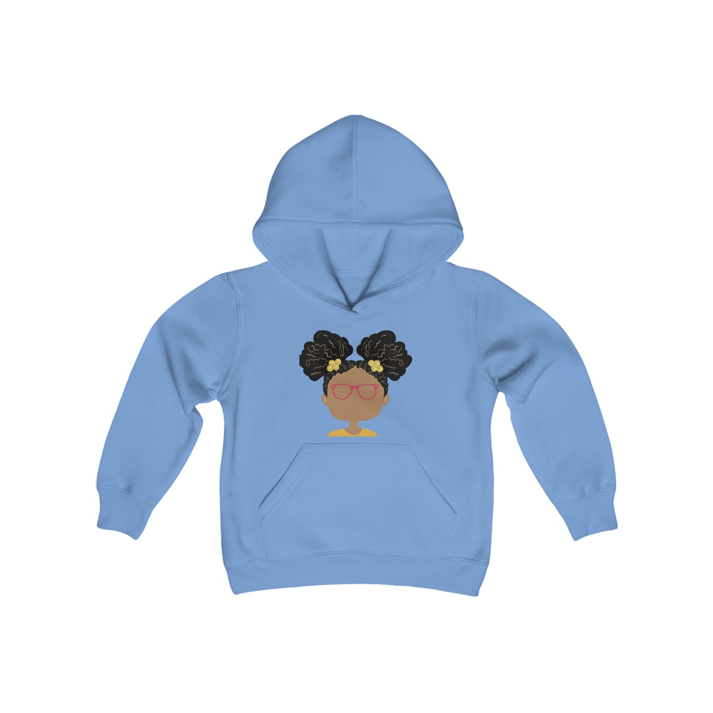 Hey, Black Girl! Youth Heavy Blend Hooded Sweatshirt