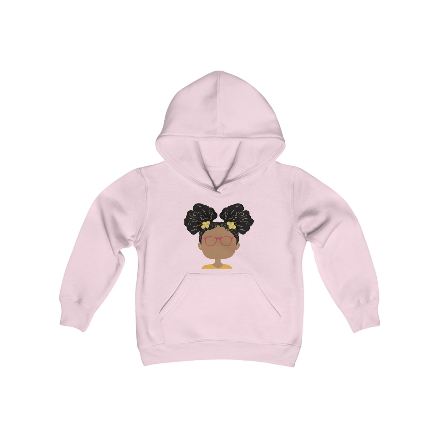 Hey, Black Girl! Youth Heavy Blend Hooded Sweatshirt