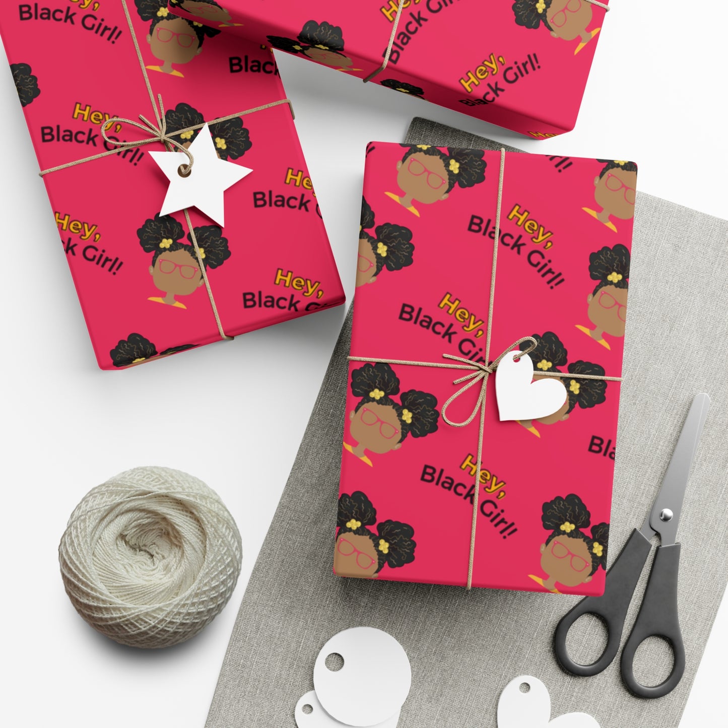Hey, Black Girl! Gift Wrap Papers