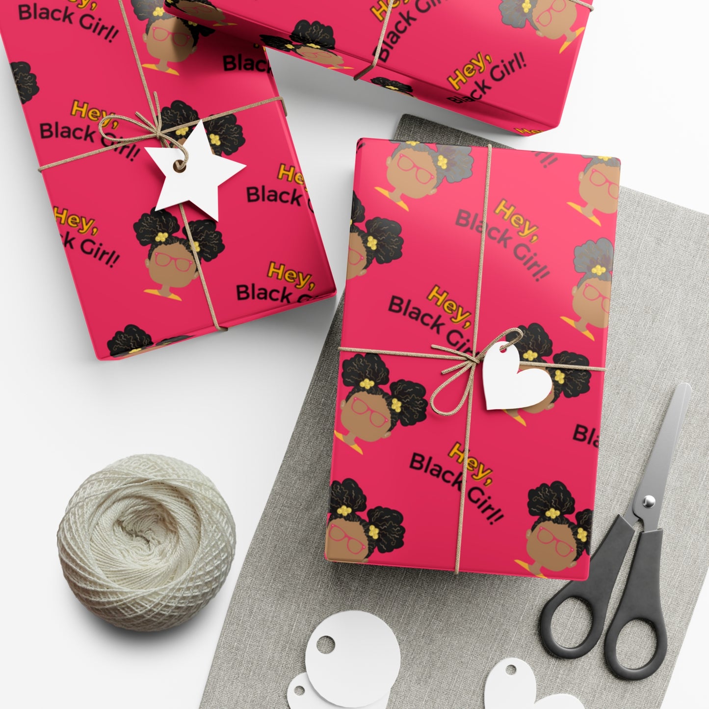 Hey, Black Girl! Gift Wrap Papers